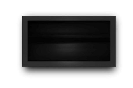 Icon Fires Slimline Firebox 1650 met Slimline 1400 Brander