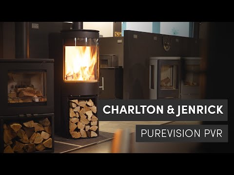 Charlton & Jenrick Purevision vrijstaand rond model laag open houtvak